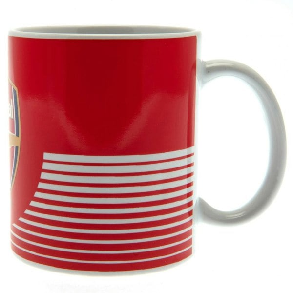 Arsenal FC Lines 325ml Mug - Red/White