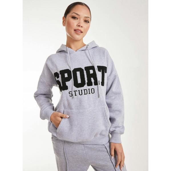Pink Vanilla Sport Studio Textured Hoodie