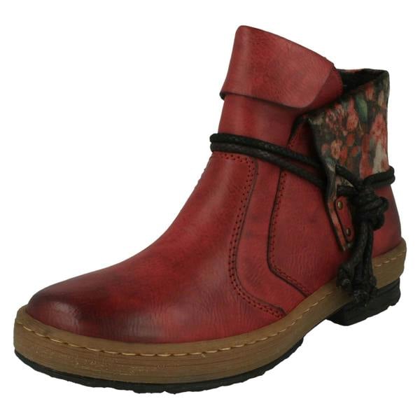 Rieker Ladies Rieker Casual Ankle Boots Z6771