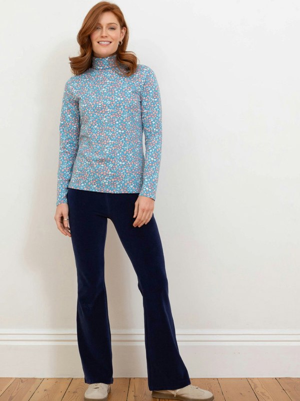 Kite Organic Crawford Roll Neck Jersey Top