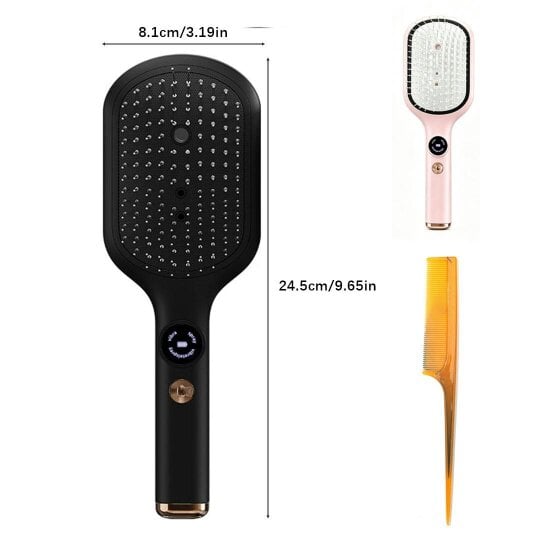 Havendro ELECTRIC SPRAY AIR CUSHION MASSAGE COMB,SELF-CLEANING ANTI-TANGLE ELECTRIC BRUSH