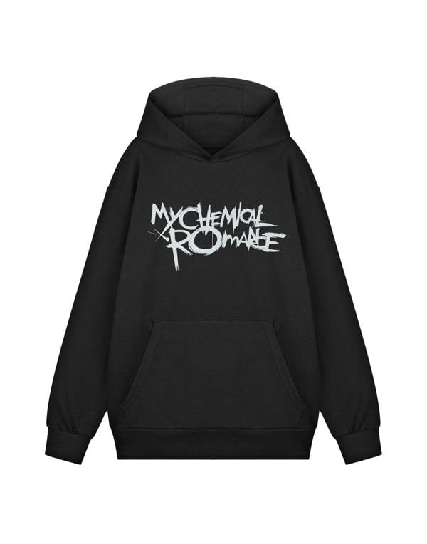 My Chemical Romance Unisex Black Black Parade Logo Hoodie