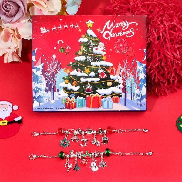 Leaper 24-Day Christmas Jewelry Countdown Calendar