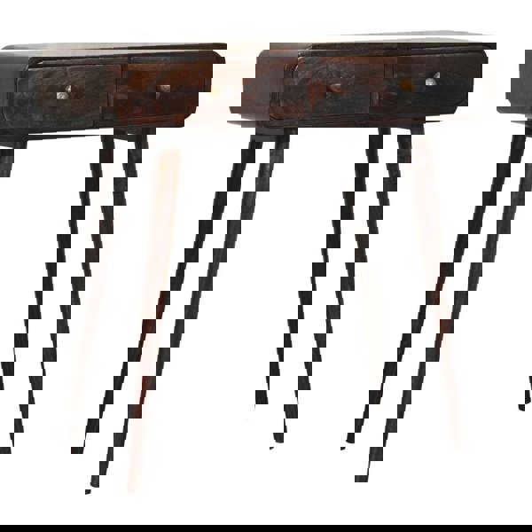 Artisan Furniture California Walnut Curved Hallway Table