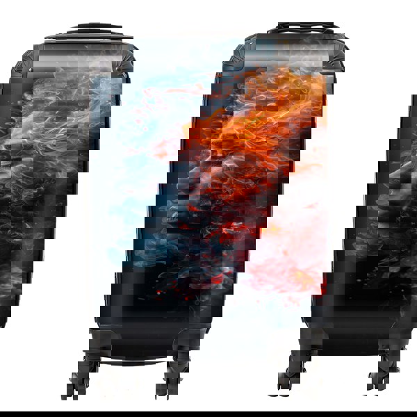 Warren Reed Fiery Mindscape: Portrait In Flames Suitcase
