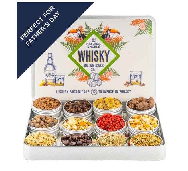 Whisky Making Kit with father's day call to action label