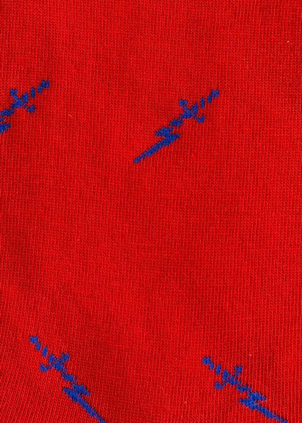Jemsox Lightning Daggers (Red) Premium Pattern Socks | Cotton-Rich Novelty Socks by Jemsox