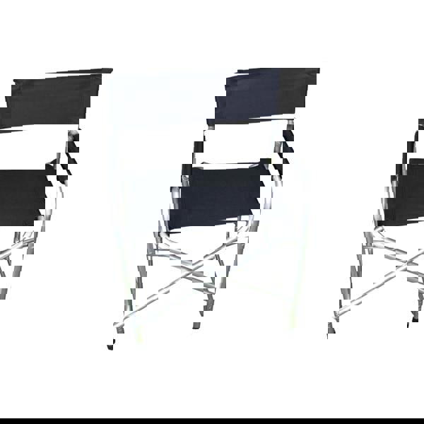 Samuel Alexander Aluminium & Canvas Directors Garden / Camping Chair - Black