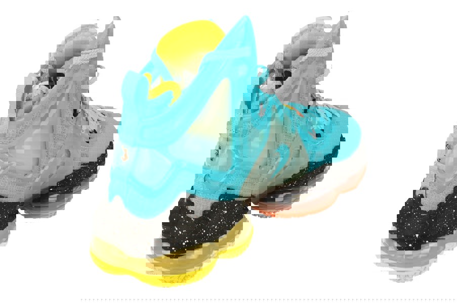 Nike Lebron Xix Mens Basketball Trainers Dc9338  400 - Polarized Blue Crimson Bliss 400 - Photo 2