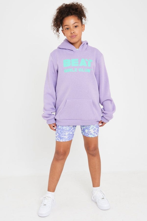 Beat Girlz Club Wow Cycle Short - Mint Leopard