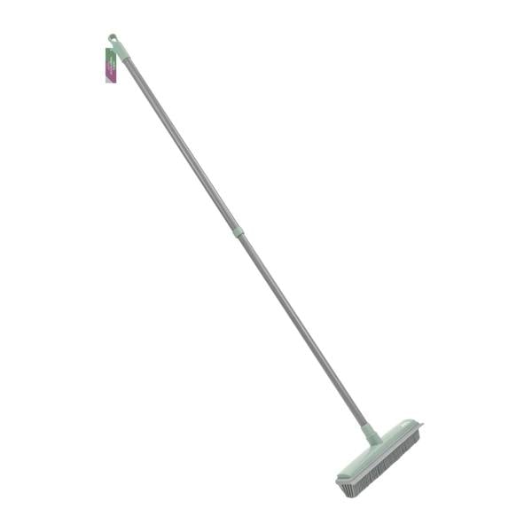 JVL Rubber Broom - Grey
