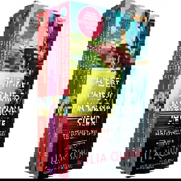 The Bevelstoke Series 3 Book Set By Julia Quinn (The Secret Diaries Of Miss Miranda Cheever, What Happens In London & Ten Things I Love About You)