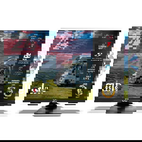 Cello C2425WSF - TRAV 24″ Smart WebOS TV & DVD 12-Volt Traveller TV with Freeview Play