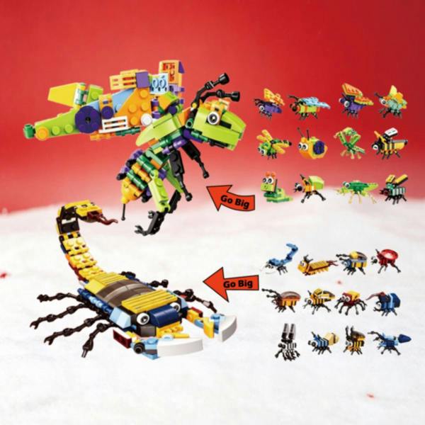 Leaper Insect Building Block Countdown Calendar
