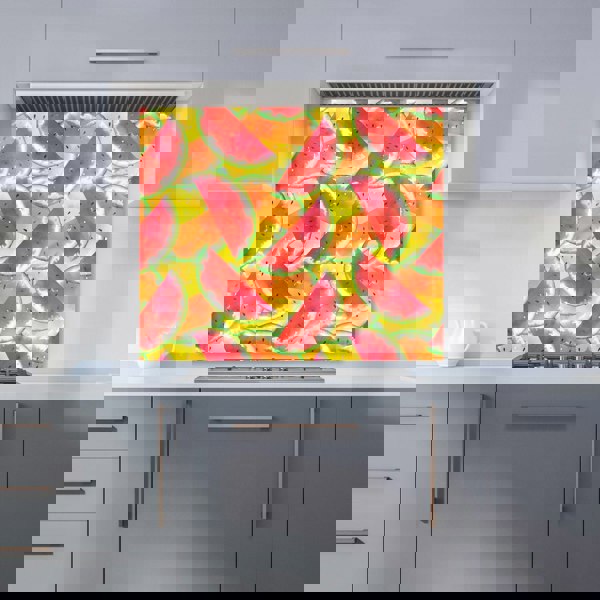 Warren Reed - Designer Melon Print Kitchen Splashback