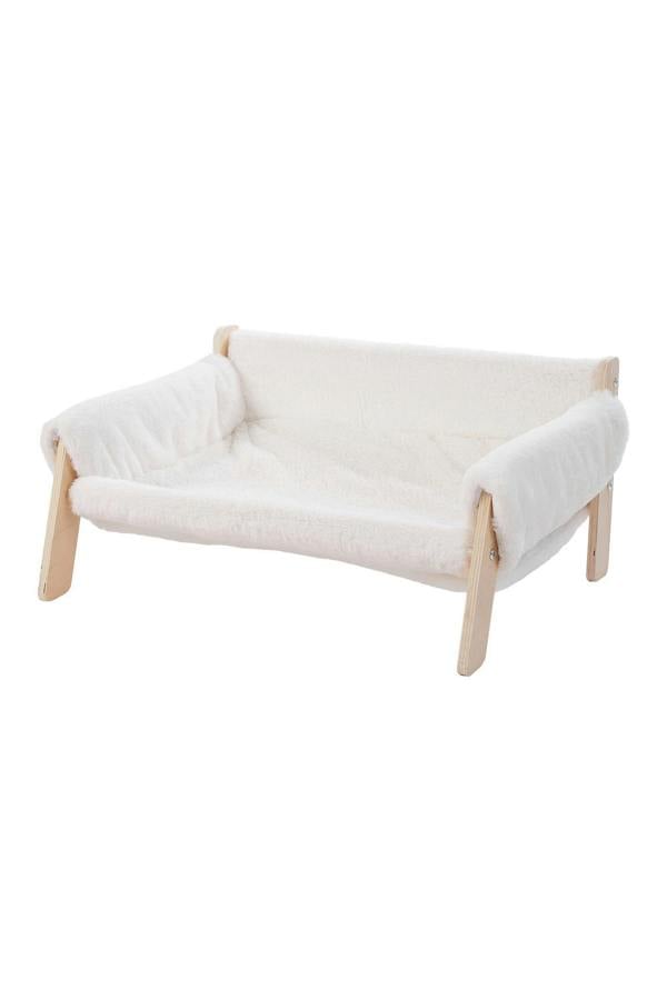 Living and Home Soft and Comfortable Wooden Frame Pet Sofa