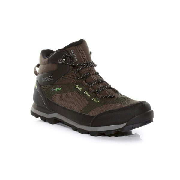 Regatta Mens Blackthorn Evo Walking Boots - Dark Khaki/Kiwi