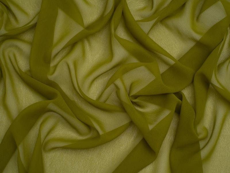 Minerva Core Range Minerva Light Sheer Chiffon Fabric - Plain Design Dressmaking Fabric, 110 cm / 44" Wide - per metre