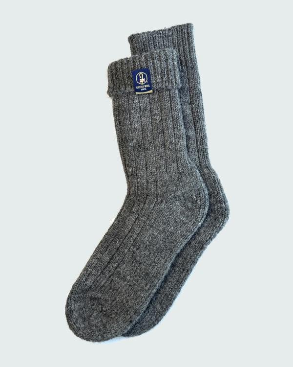 Jemsox Wool Boot Socks – Nimbus | 100% British Wool Luxury Boot Socks