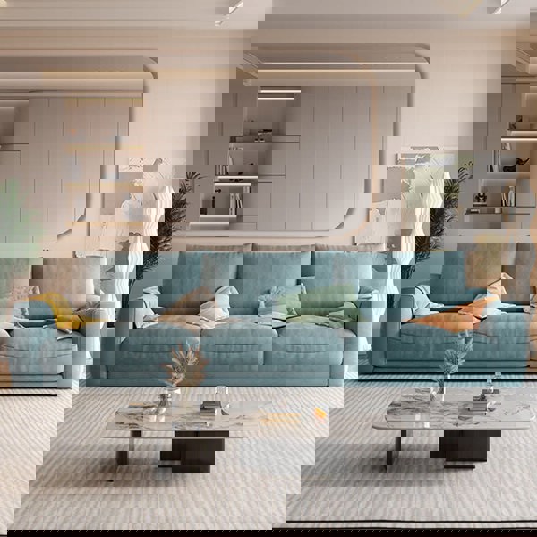 Ethan Knole Three Seater Corner, Four Seater Corner Sofa, Velvet-Rit Concept-Rit Concept