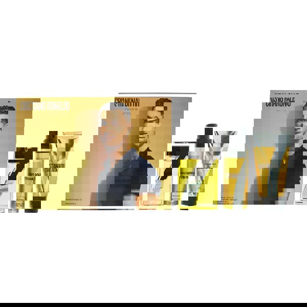 Cristiano Ronaldo Cr7 Discover 3 Piece Gift Set: Eau de Toilette 100ml - Shower Gel 150ml - Body Spray 150ml