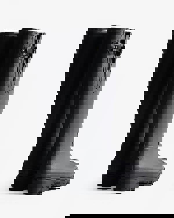 Hunter Downpour Mens Adjustable Boot - Black - CHO - Designer Mens Tall Wellies