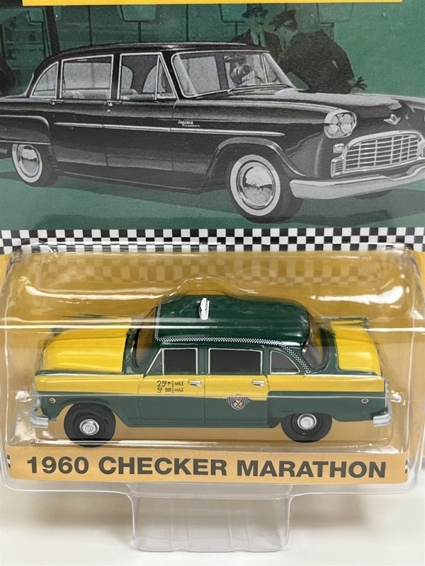 Greenlight 1960 Checker Marathon 60th Anniversary Checker 1:64 Scale 28060C