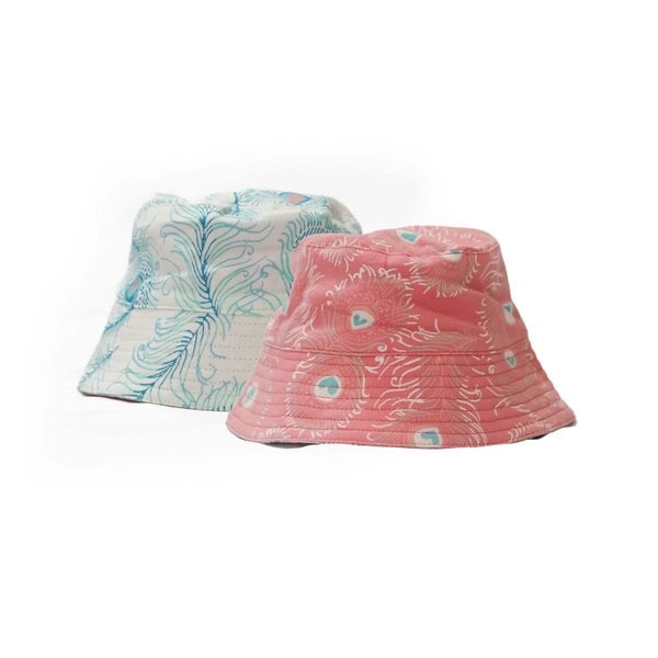 Lucy & Sam Peacock Reversible Sunhat