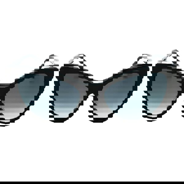 Banana Republic Dark Grey SF Lens Black Cat Eye Sunglasses One Size