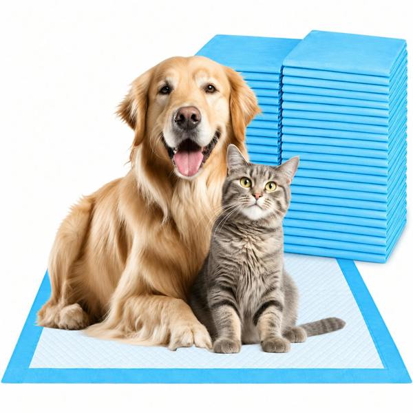 ATEK 100 Pack Puppy Training Pads 56x56cm Super Absorbent Dog Cat Wee Mats