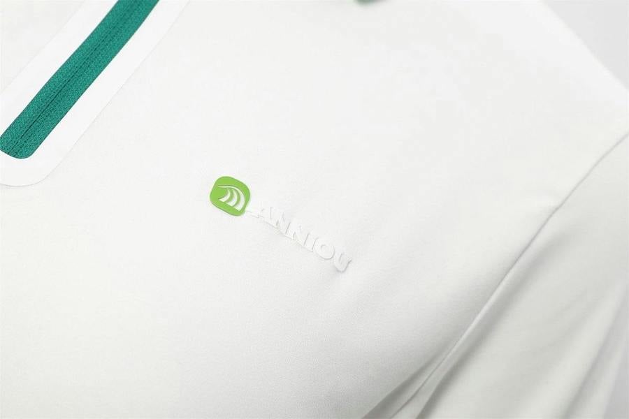 Anniou UPF 50+ Long-Sleeve Polo Pickleball Skirt Set