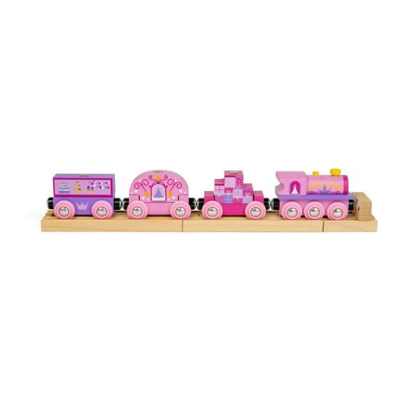 Bigjigs Rail Princess Train Pink