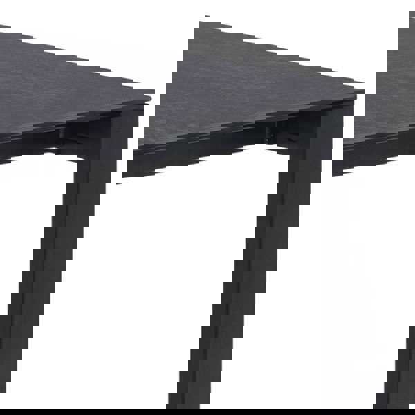 Furniture To Go Brentford Matt Black Ceramic Dining Table
