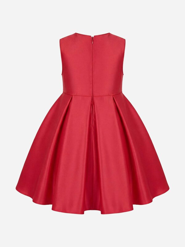 DRESS & Fleur Girls Dress and Bolero Set in Red
