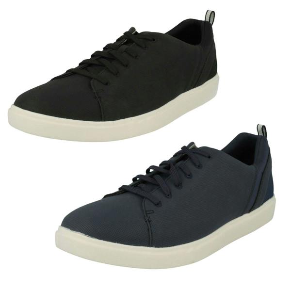 Clarks Mens Clarks Casual Trainers Step Verve Lo