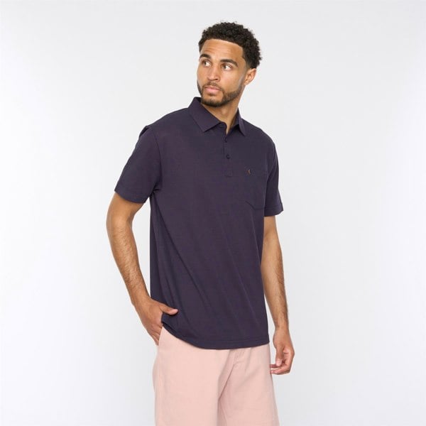 Gabicci G51Z17 Mens Short Sleeve Oxford Jersey Polo Shirt Gabicci Classic - GRAPE