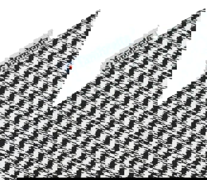 Lambretta Mens Classic Gingham Lined Mod Retro Ska Casual Polo