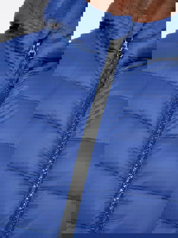 Crosshatch Gattering Jacket Royal