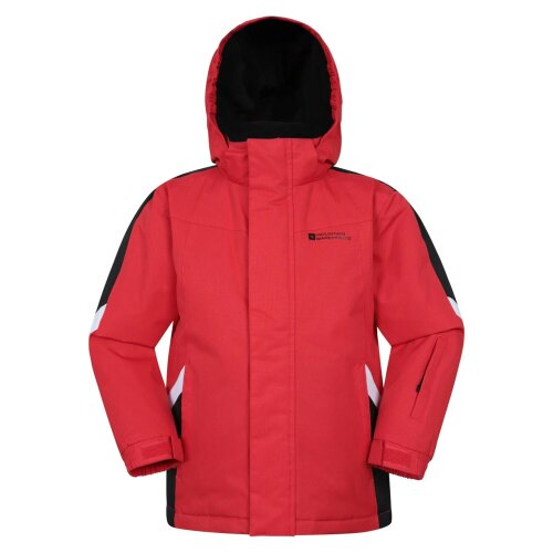 Mountain Warehouse Kids Raptor Snow Ski Jacket - Red - Red - 100% Polyester