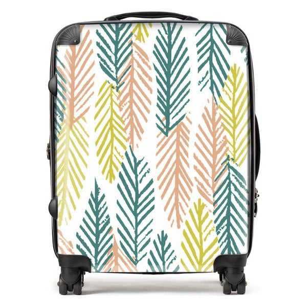 Warren Reed Scandinavian Style Foliage Suitcase