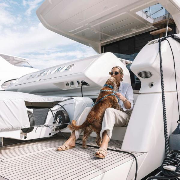 EzyDog Marine Dog Lead in Black
