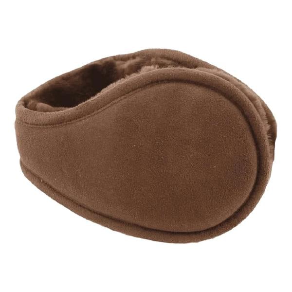 Eastern Counties Leather Unisex Adult Royston Sheepskin Earmuffs - Brown