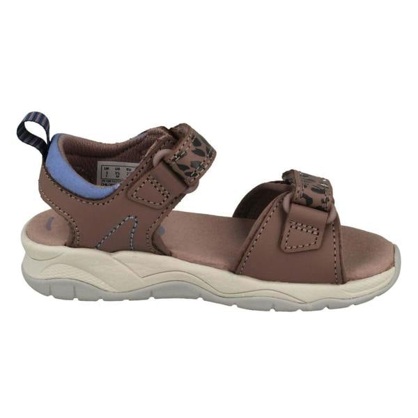 Clarks Childrens PLAYPRINT Collection By Clarks Big Cat Detailed Sandals Clowder Print