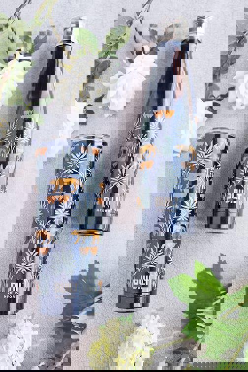 Built New York Built V&A 500ml Double Walled Stainless Steel Water Bottle Lioness