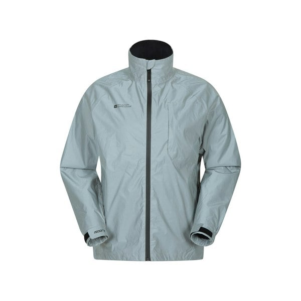 Mountain Warehouse Mens Adrenaline II Waterproof Jacket - Silver