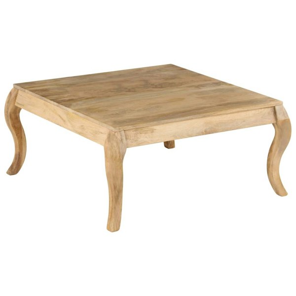 Berkfield Coffee Table 80x80x40 cm Solid Mango Wood
