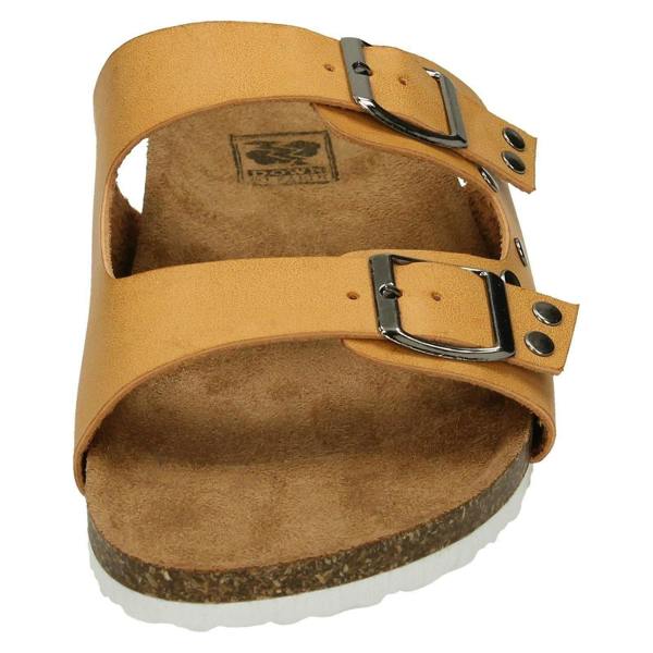 Down to Earth Ladies Down To Earth Double Buckle Strap Sandals