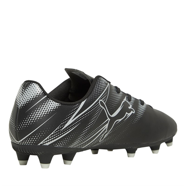 Puma Childrens/Kids Attacanto Football Boots - Black/Silver