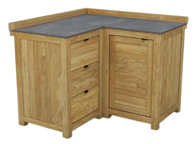 Ocean Designs Barletta Teak Outdoor Kitchen Set 1