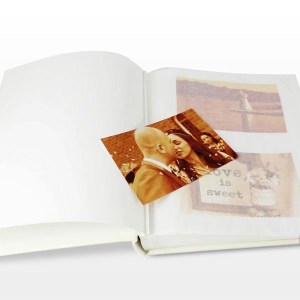 Personalised 40th Ruby Anniversary Photo Album - lifestyle shot
